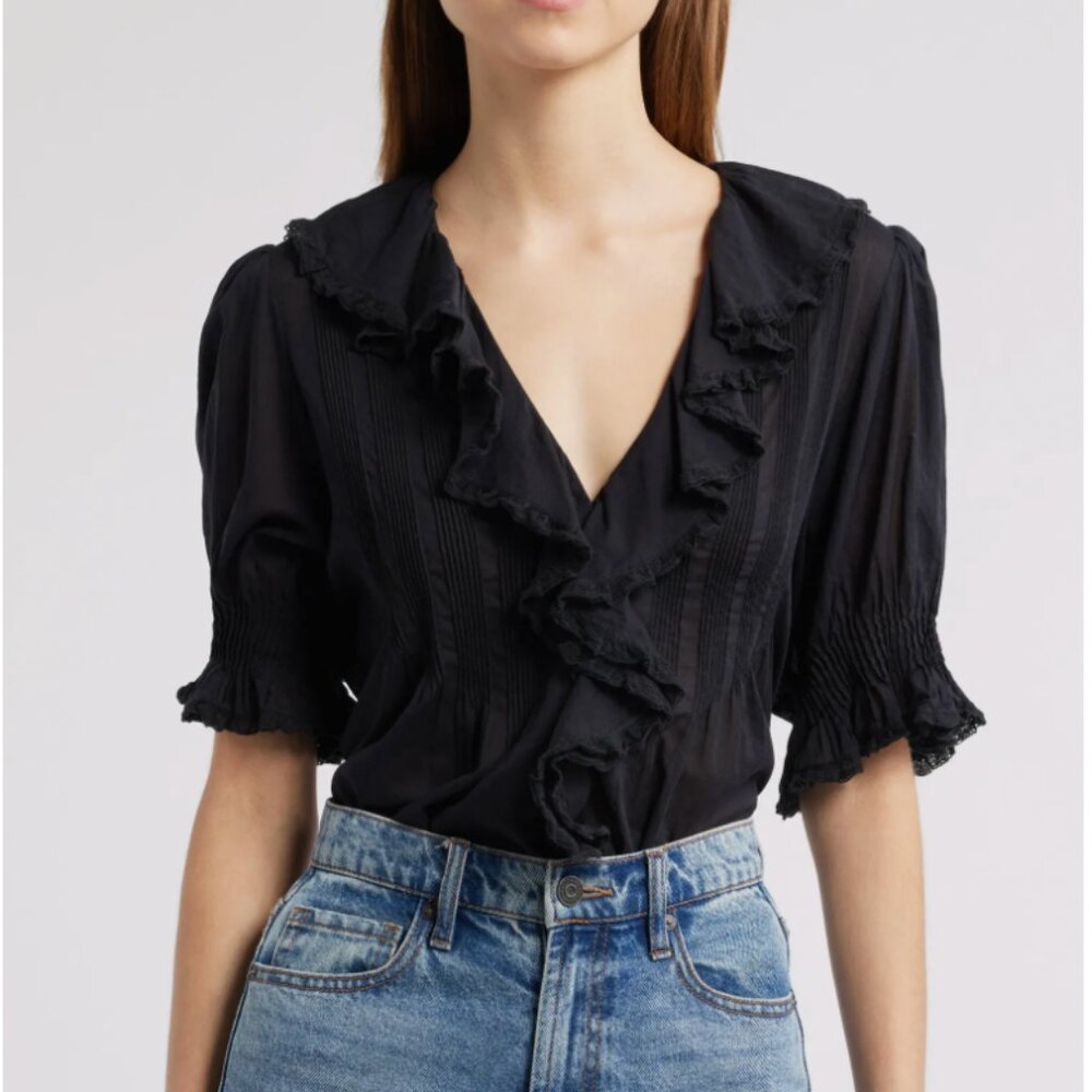 DÔEN Henri Organic Cotton Voile Top (brand new)